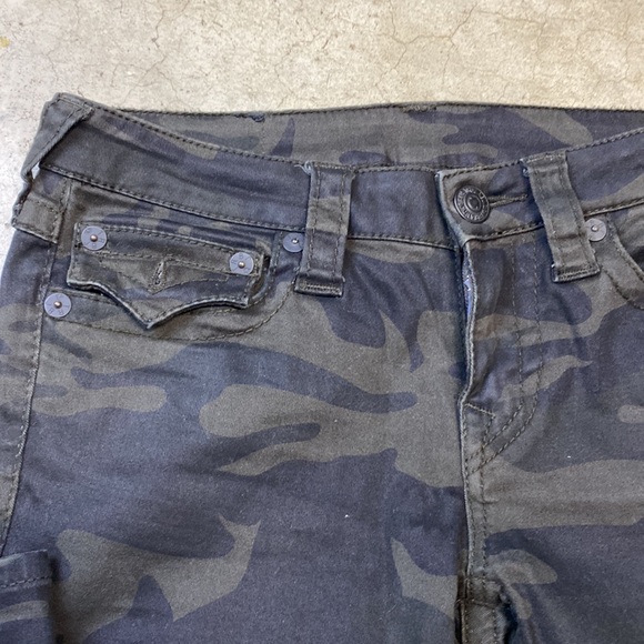 TRUE RELIGION CAMO LEGGING JEAN SZ 27 - Picture 4 of 8